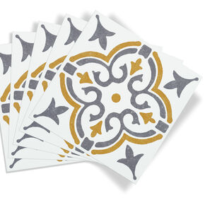 selbstklebende Wandfliesen Wall Tiles Jamila gold (6er Set)